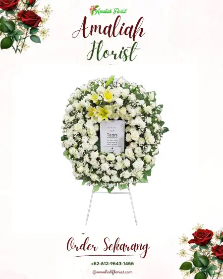 Krans Bunga Duka Jemaja